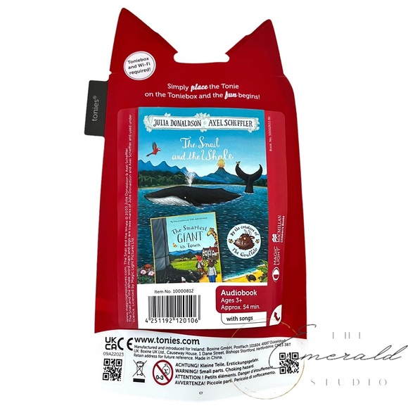 Tonies The Snail and the Whale Tonie for Toniebox - Picture 2 of 2